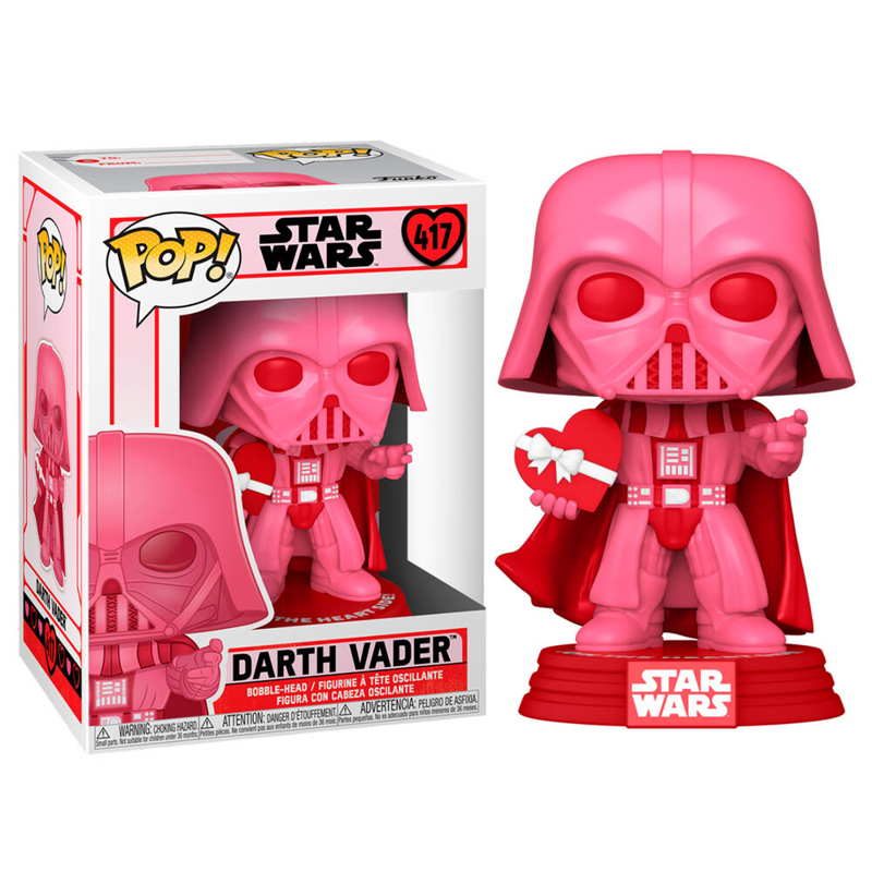 Funko POP Vader 417 Star Wars San Valentín | BellasCositas.es