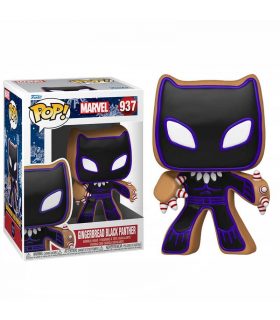 Funko POP Gingerbread Black Panther 937 Marvel Holiday